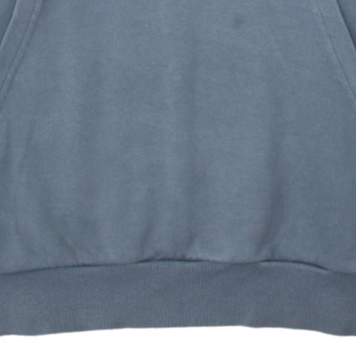 Adidas Boys Grey Pullover Hoodie 14 Years Logo Hooded Sweatshirt