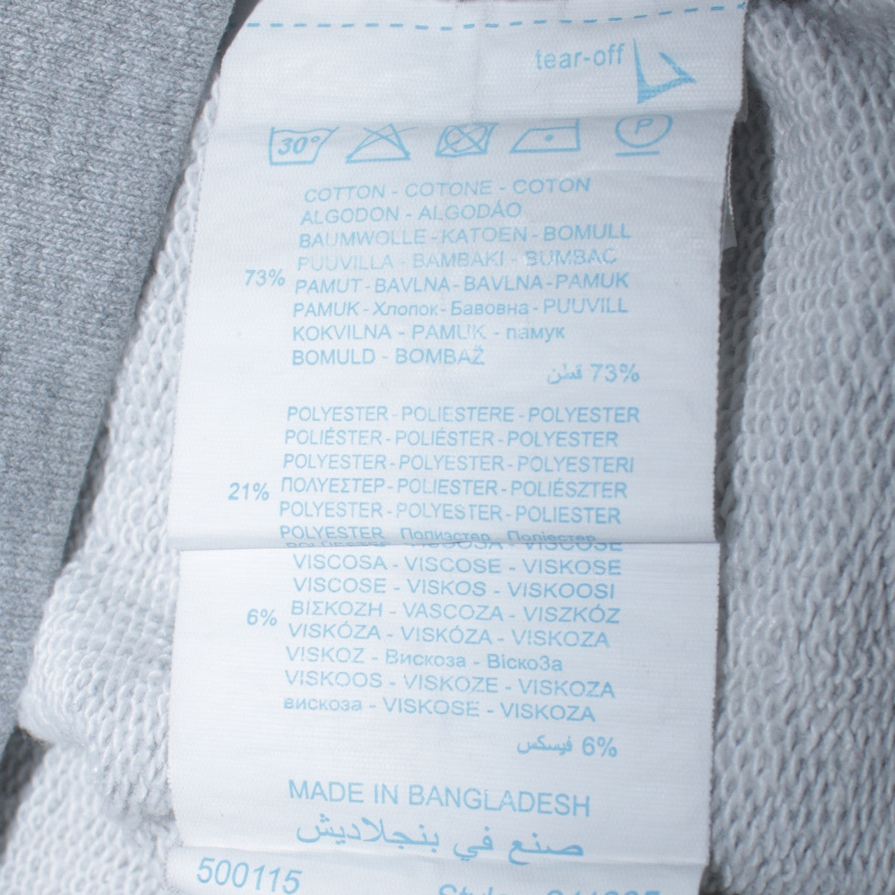 Champion Men's Grey XS Pullover Hoodie with Logo Print