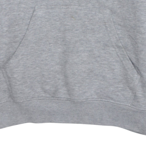 Champion Men's Grey XS Pullover Hoodie with Logo Print