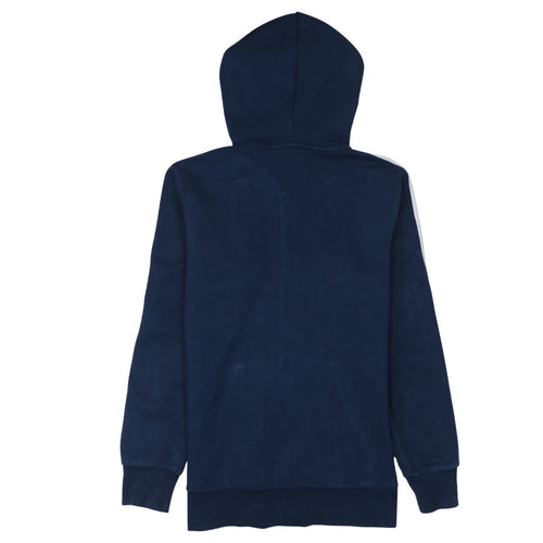 Adidas Men's Blue Full Zip Hoodie S Sportswear Fleece