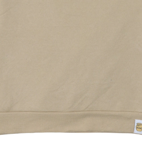 Disney Women Beige Winnie the Pooh Pullover Sweatshirt Size M