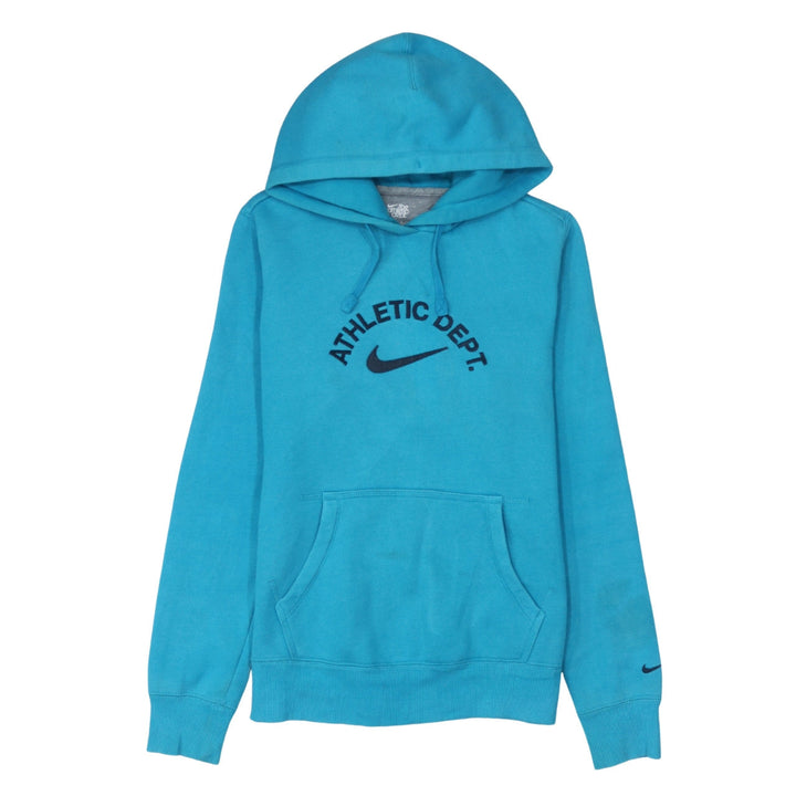 Nike Women's Blue Athletic Dept. Hoodie Size L 16/18 Pullover Sweatshirt