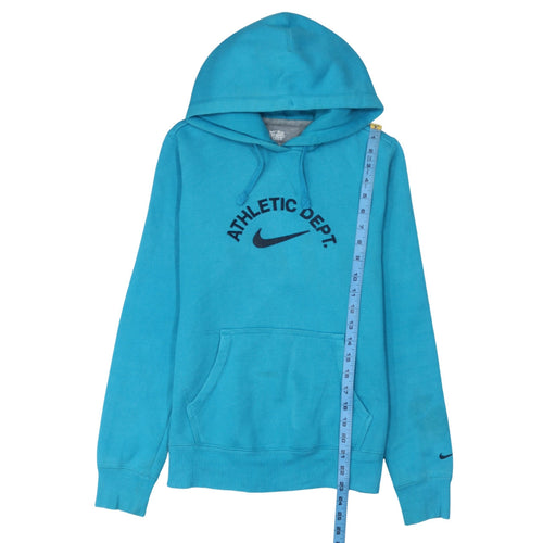 Nike Women's Blue Athletic Dept. Hoodie Size L 16/18 Pullover Sweatshirt
