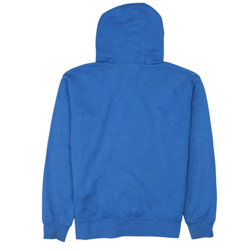 Disney Womens Blue Stitch Hoodie XS Pullover Hooded Sweatshirt