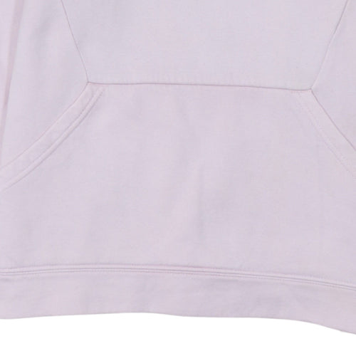 Nike Girls Pink Pullover Hoodie XL 13-15 Years Logo Fleece Sweatshirt