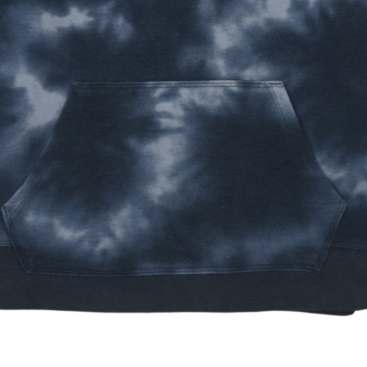 Champion Women's Black Blue Tie-Dye Pullover Hoodie Small