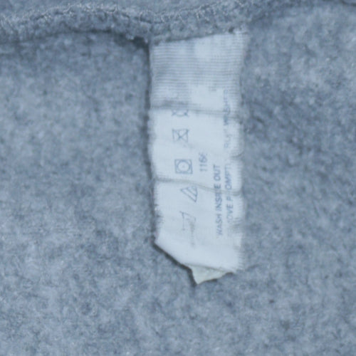 GAP Kids Grey Pullover Hoodie Teens XXL Cotton Blend