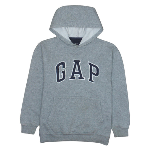 GAP Kids Grey Hoodie Sweatshirt XL 12 Cotton Blend Pullover