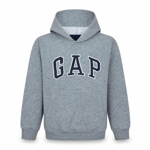Gap Kids Grey Hoodie Sweatshirt XL 12 Cotton Blend Pullover