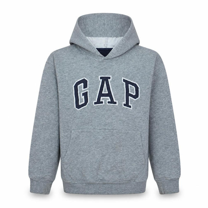 Gap Kids Grey Hoodie Sweatshirt XL 12 Cotton Blend Pullover