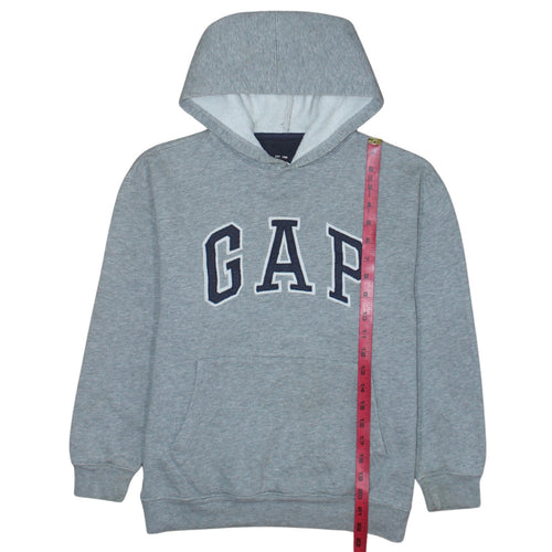 GAP Kids Grey Hoodie Sweatshirt XL 12 Cotton Blend Pullover