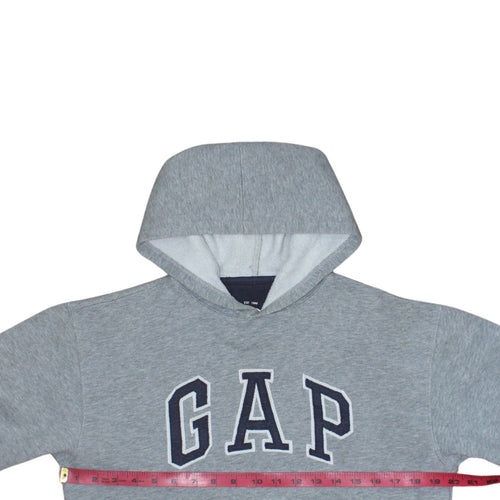 GAP Kids Grey Hoodie Sweatshirt XL 12 Cotton Blend Pullover