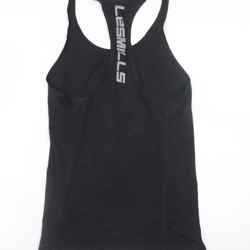 Reebok Les Mills Black Sleeveless Mens T-Shirt Small Athletic Fit