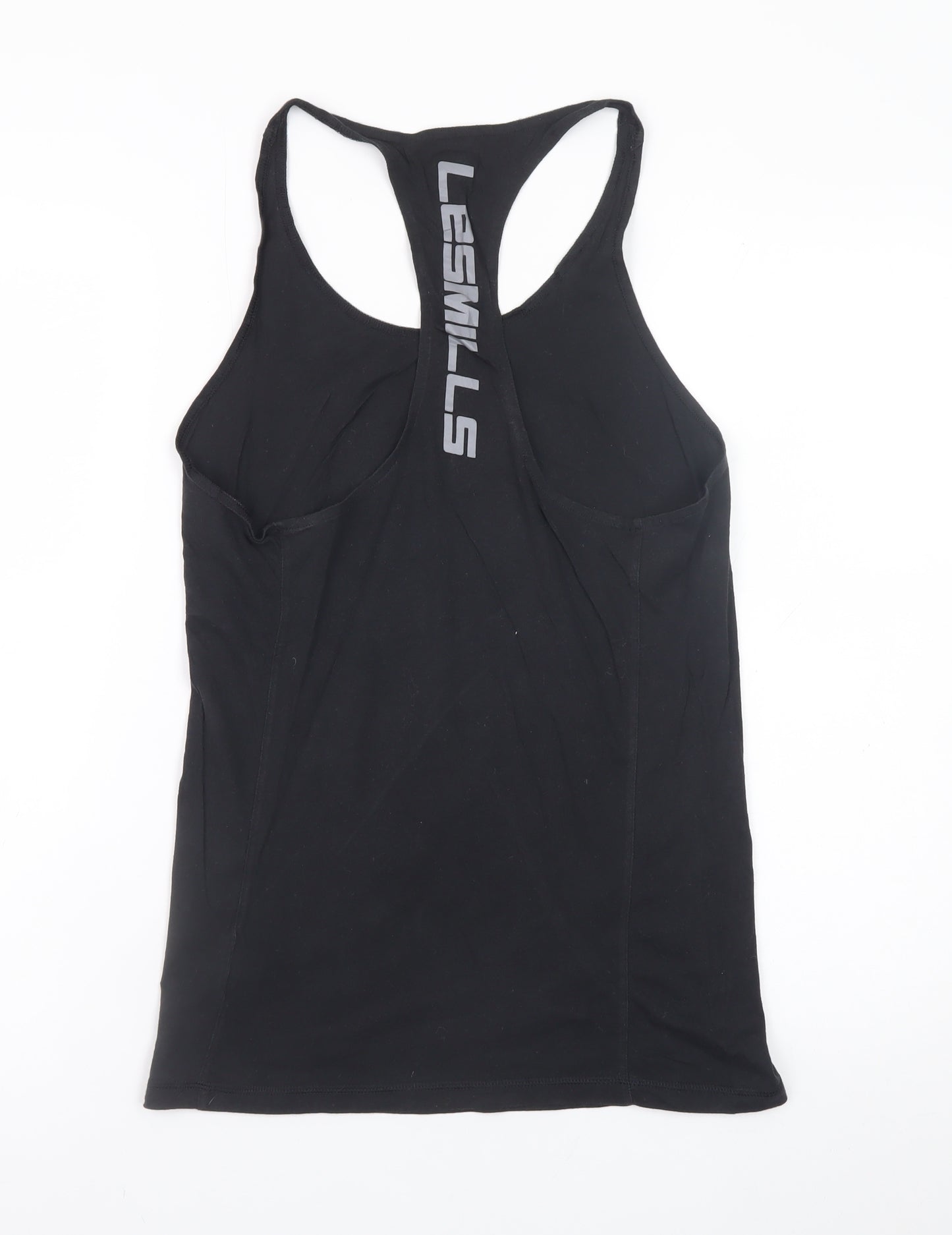 Reebok Les Mills Black Sleeveless Mens T-Shirt Small Athletic Fit