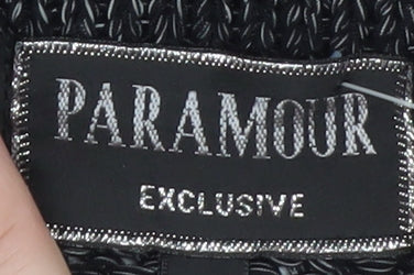 Paramour Women’s Grey Chunky Knit Fringe Cardigan M