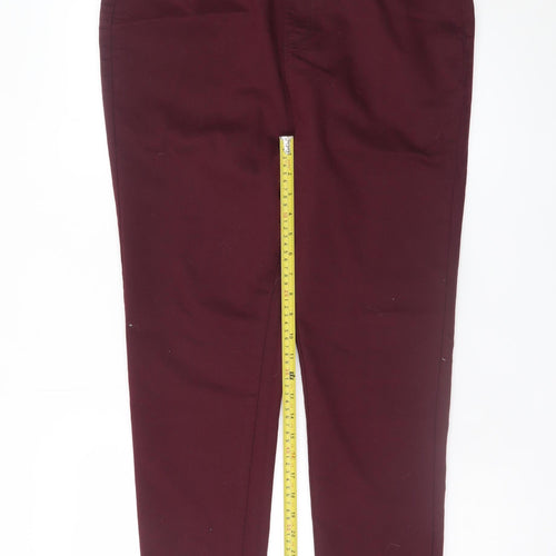 Yours Women’s Purple Skinny Stretch Jeans Size 18