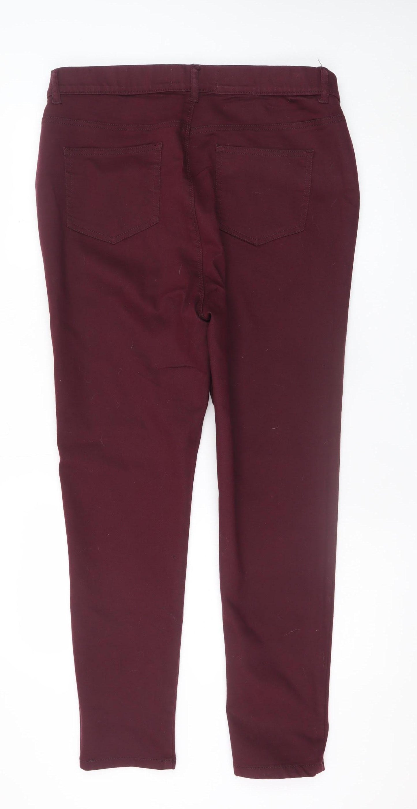 Yours Women’s Purple Skinny Stretch Jeans Size 18