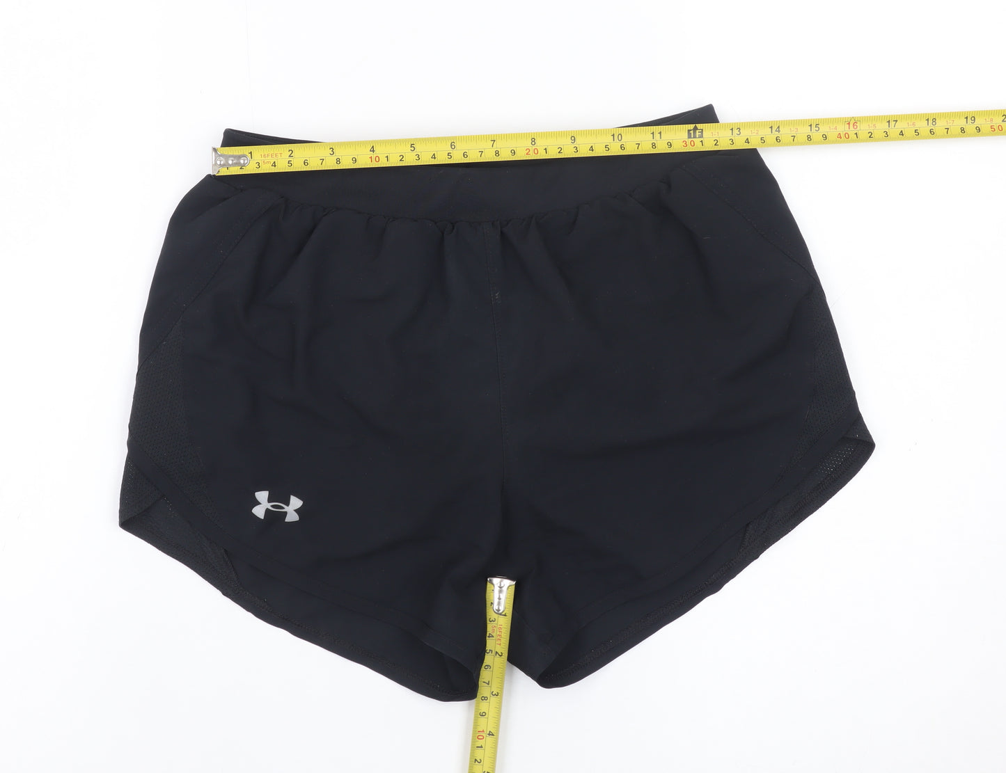 Under Armour Womens Black XS HeatGear Running Shorts