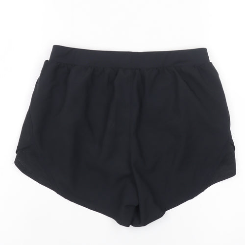 Under Armour Womens Black XS HeatGear Running Shorts