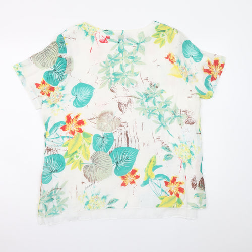 Gerard Women's Multicoloured Floral Tunic Blouse XL