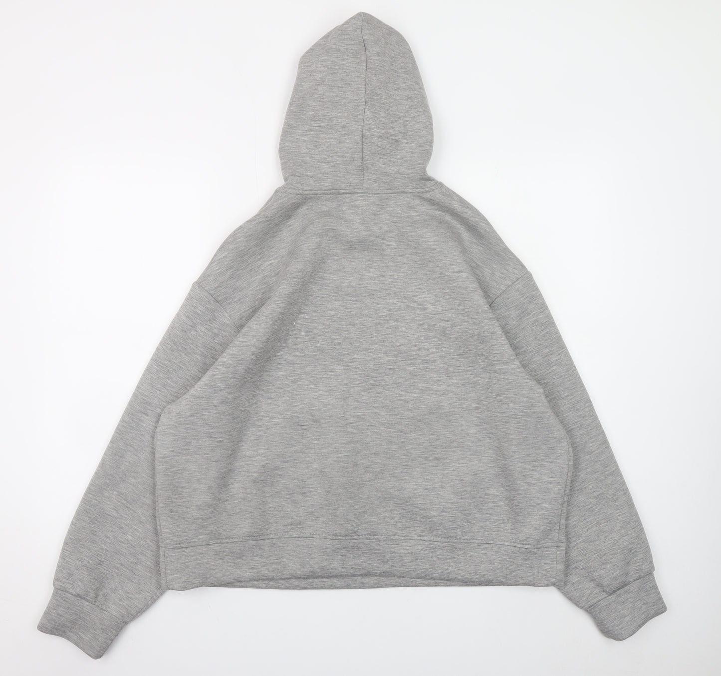 Marks and Spencer Mens Grey Pullover Hoodie Size L Regular Fit