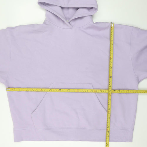 Marks and Spencer Mens Purple Pullover Hoodie Fleece XL