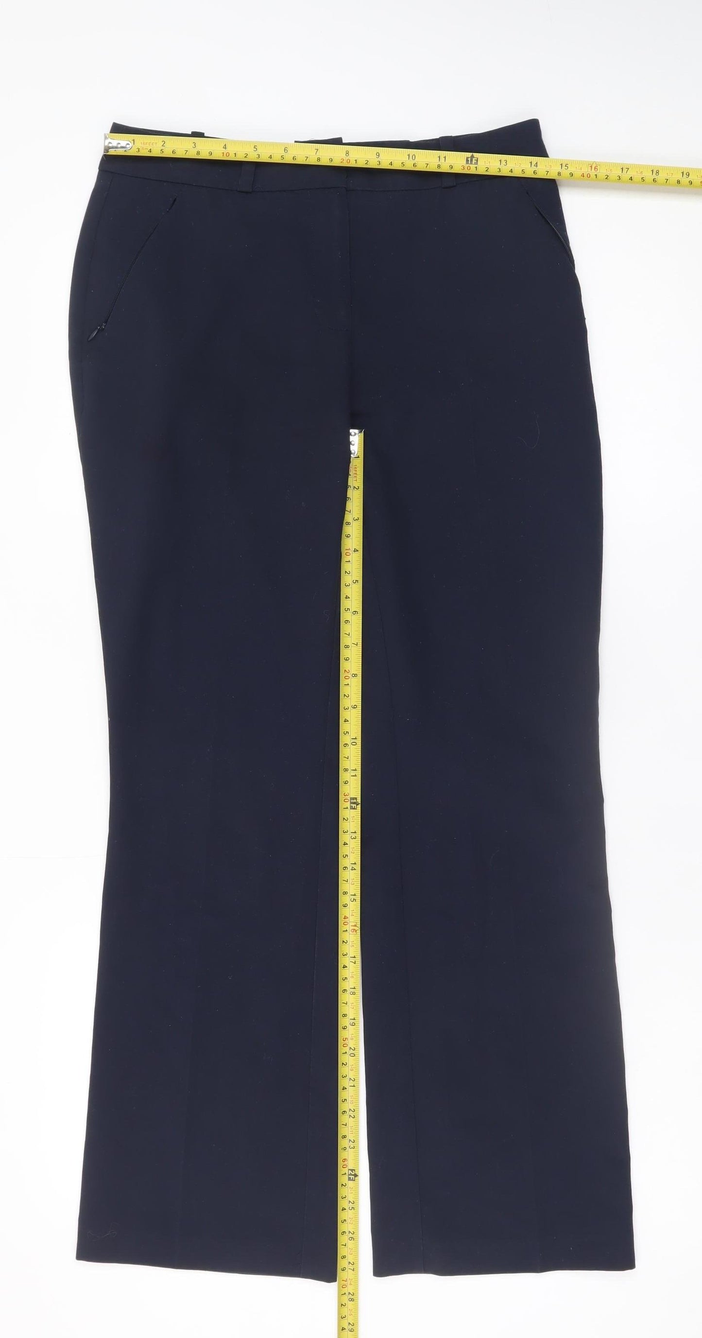 St. Bernard for Dunnes Stores Women's Blue Size 8 Straight Dress Pants