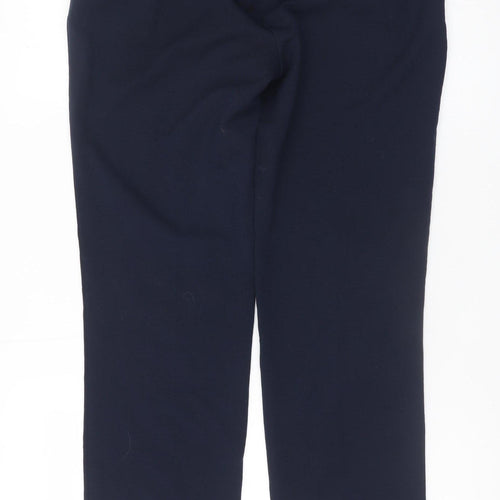 Dunnes Women’s Black Size 8 Straight Leg Tailored Trousers