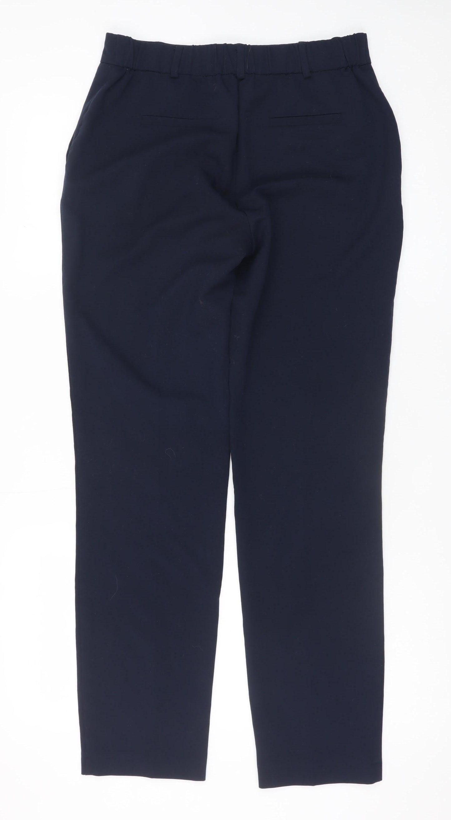 Dunnes Women’s Black Size 8 Straight Leg Tailored Trousers