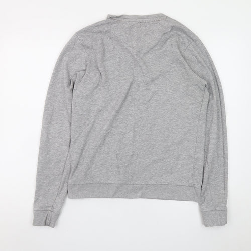 DFND Men’s Grey Crew Neck Pullover Sweatshirt Size M