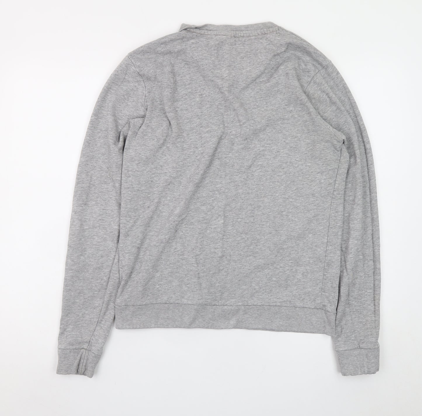 DFND Men’s Grey Crew Neck Pullover Sweatshirt Size M