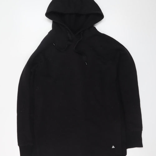 Next Men's Black Pullover Hoodie XS Regular Fit Fleece