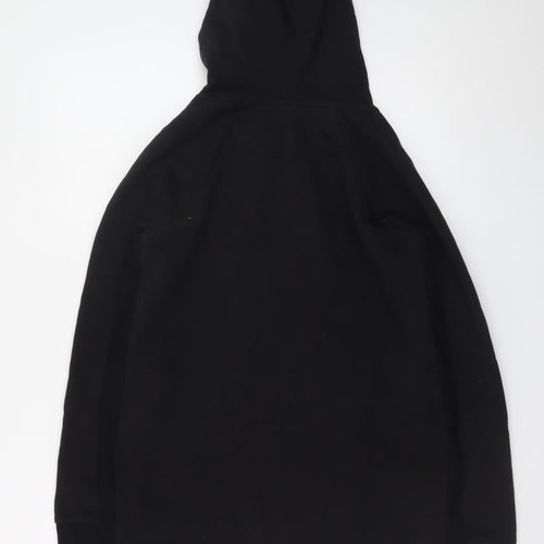 Next Men's Black Pullover Hoodie XS Regular Fit Fleece