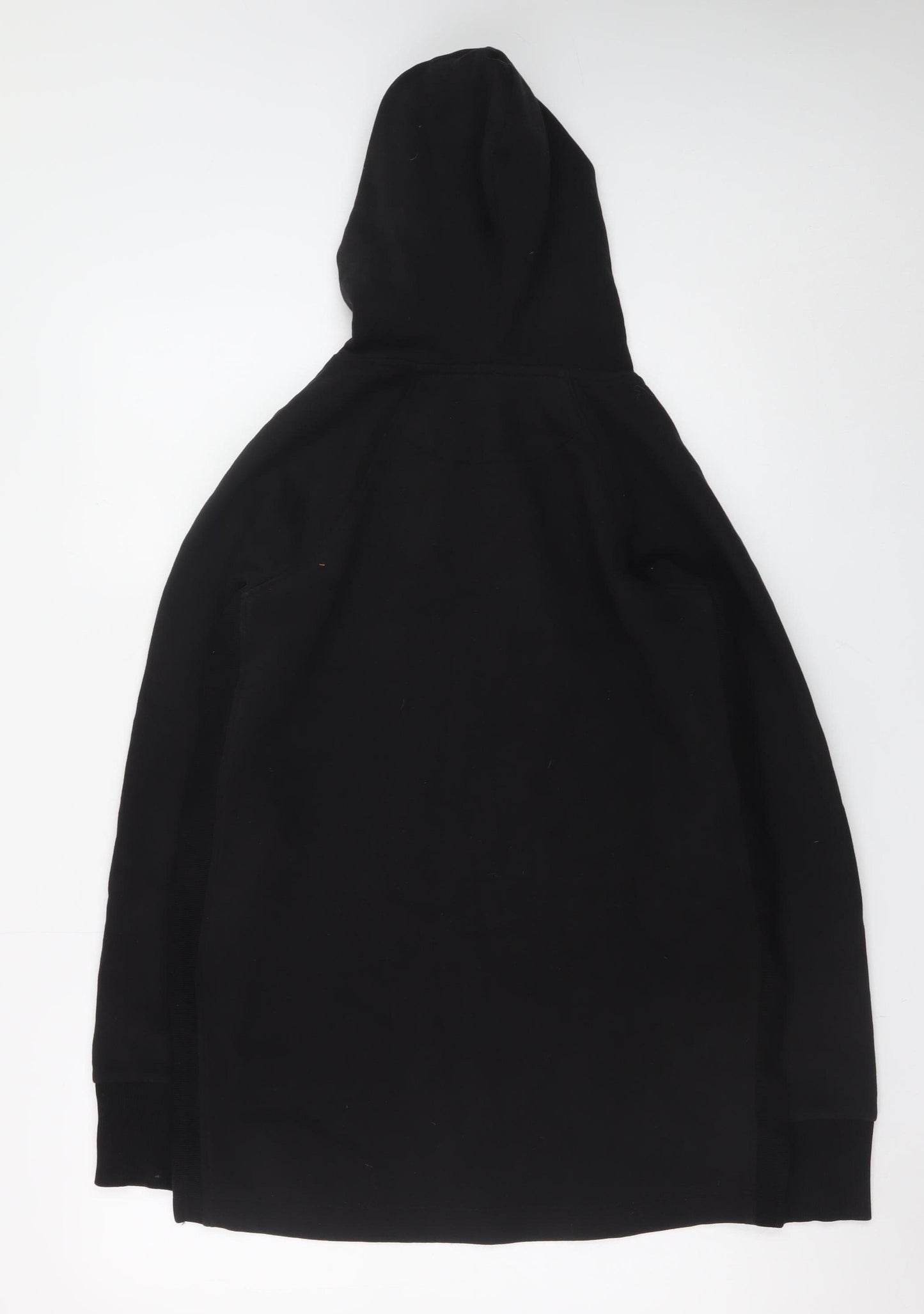 Next Men's Black Pullover Hoodie XS Regular Fit Fleece