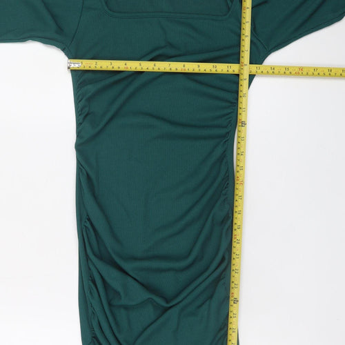 I Saw It First Women’s Green Long Sleeve Bodycon Dress UK 8