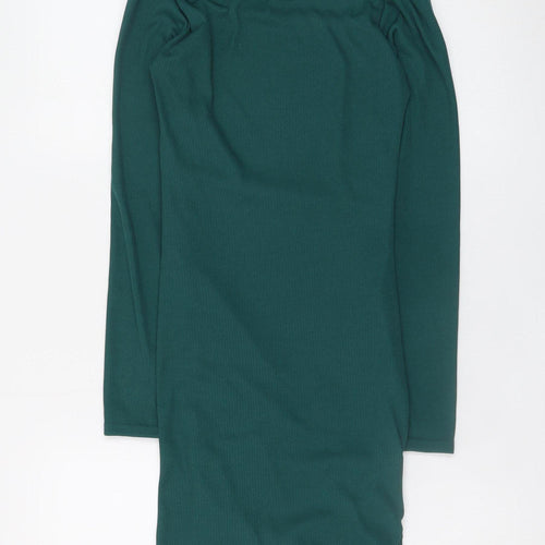 I Saw It First Women’s Green Long Sleeve Bodycon Dress UK 8