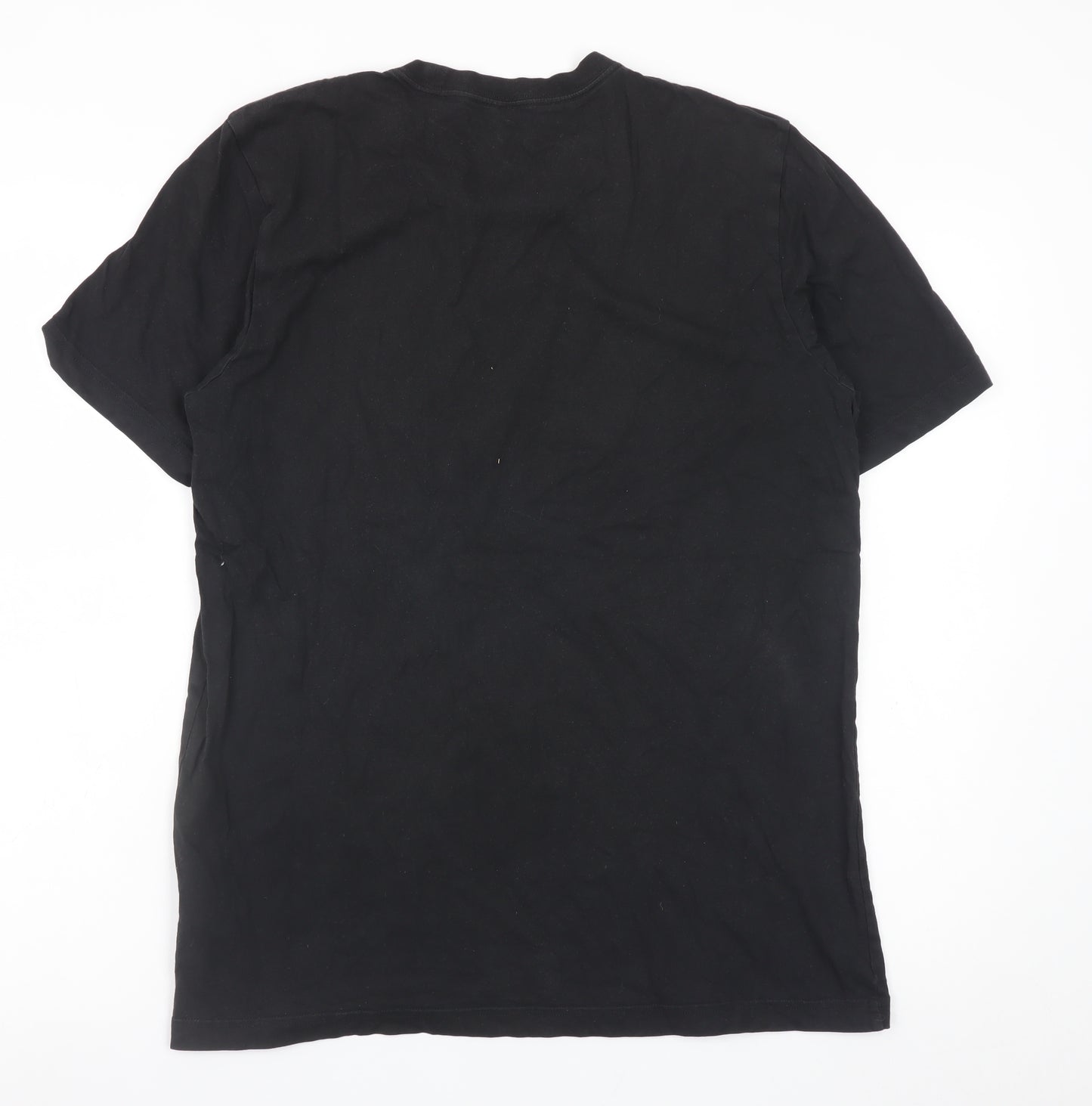 Adidas Men's Black Crew Neck Short Sleeve T-Shirt Size M