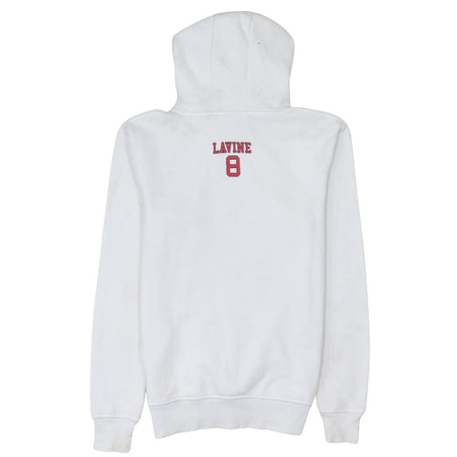 Primark NBA Men’s White Chicago Bulls Lavine 8 Pullover Hoodie XS