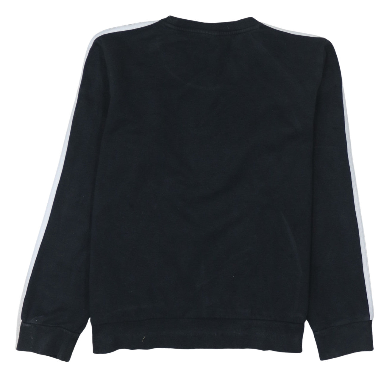 Adidas Women Black Crew Neck Long Sleeve Pullover Sweatshirt L