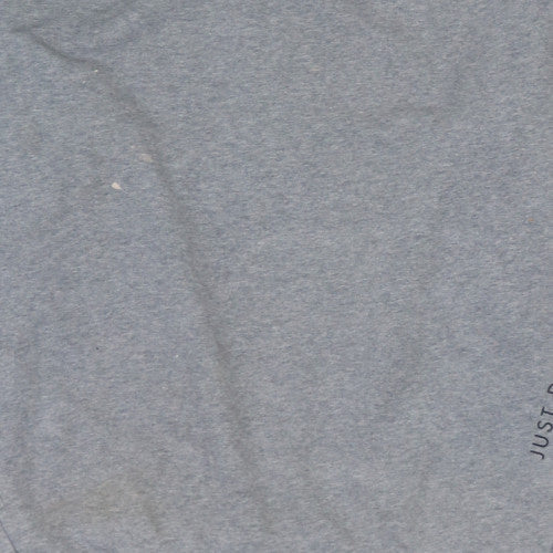 Nike Men's Grey Dri-FIT Pullover Sweatshirt M Sportswear
