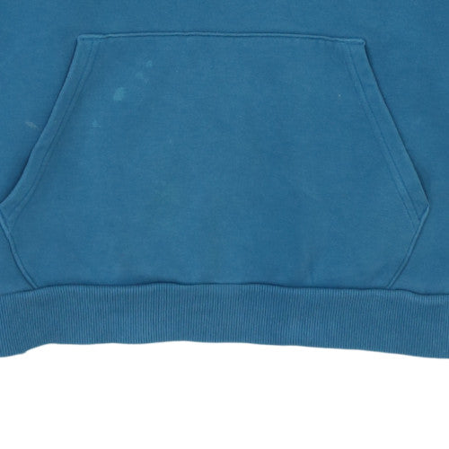 Puma Men's Blue Pullover Hoodie Small Fleece Graphic Sportswear