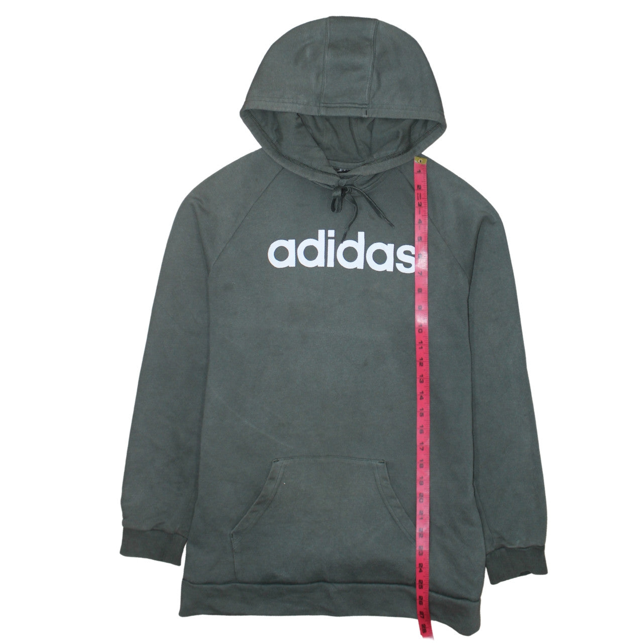 Adidas Womens Black Pullover Hoodie Size 14 Long Sleeve Logo Print