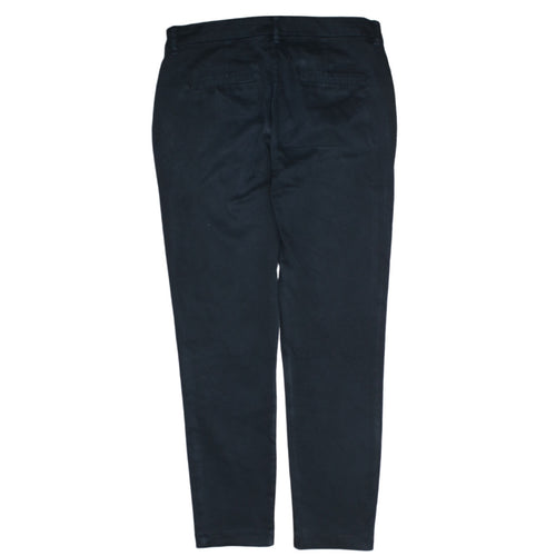 2nd One Women's Black Chino Trousers Size 28 Slim Fit