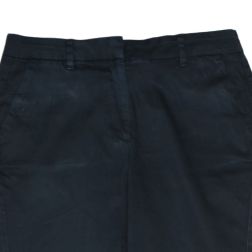 2nd One Women's Black Chino Trousers Size 28 Slim Fit