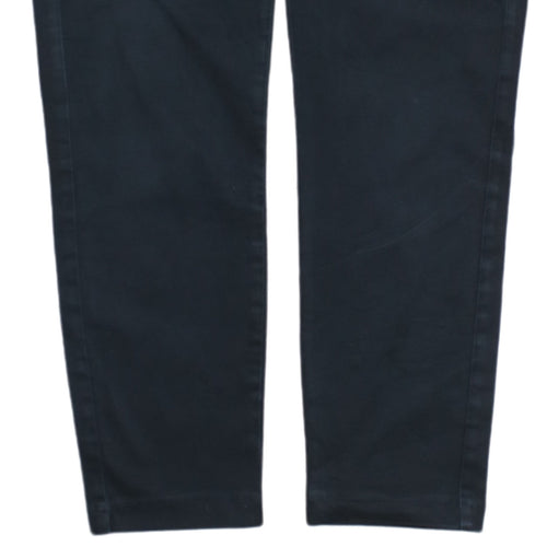 2nd One Women's Black Chino Trousers Size 28 Slim Fit