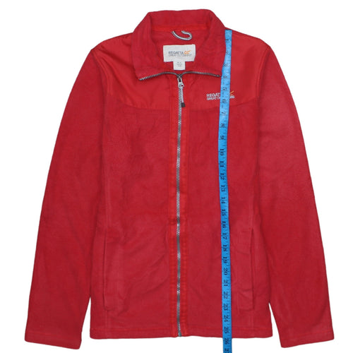 Regatta Women’s Red Fleece Full Zip Outdoor Jacket Size 12