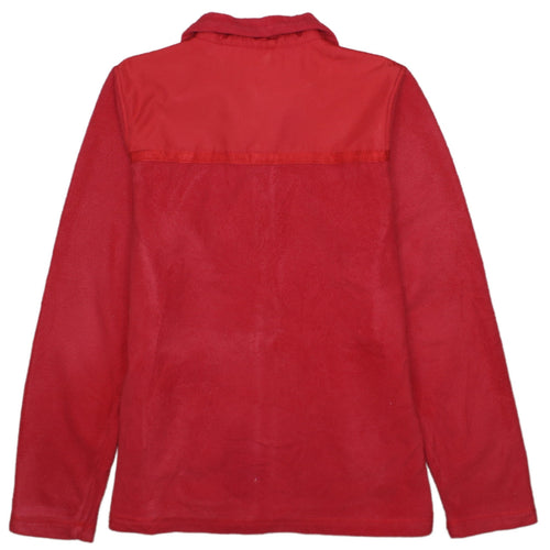 Regatta Women’s Red Fleece Full Zip Outdoor Jacket Size 12