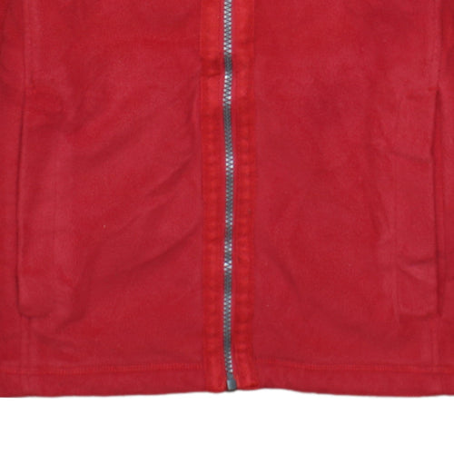 Regatta Women’s Red Fleece Full Zip Outdoor Jacket Size 12