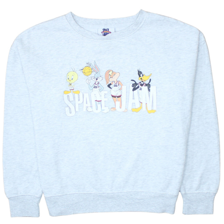 Primark Women’s Grey Space Jam Crew Neck Sweatshirt Size S