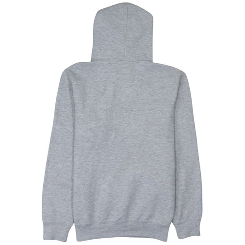 Russell Men’s Grey Pullover Hoodie M Graphic Urban Style